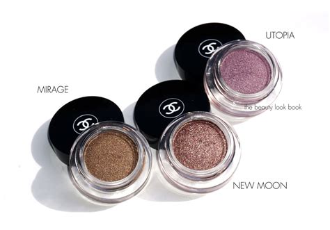 chanel ebloui vs new moon|Chanel Mirage, Utopia, New Moon Illusion d'Ombre Eyeshadows .